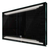 Specchio LED Rettangolare | Pulsante touch | Luce bianca neutra - Reyze Serie Salono Modello 7